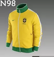 nike veste zippee brasil n98a-coupe-yellow